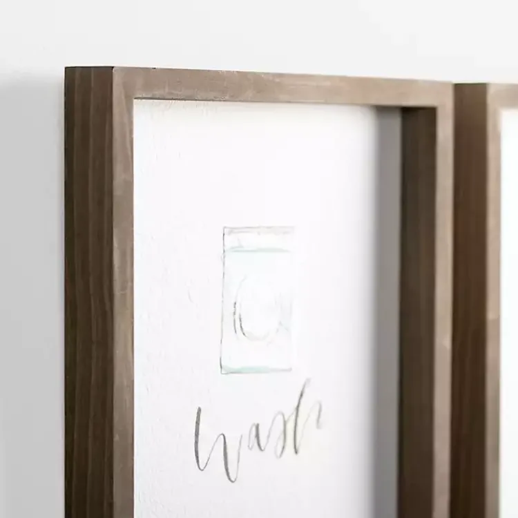 Wall Plaques-Kirklands Home Wash Dry Fold Wall Plaques, Set of 4