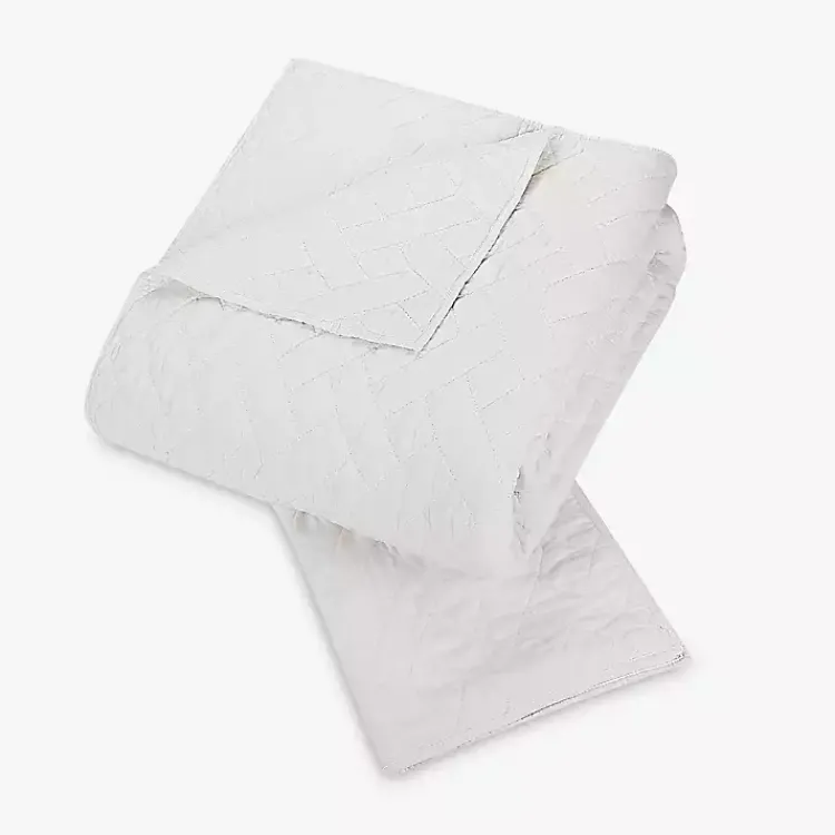 Bedspreads & Coverlets-Kirklands Home Dream Weaver 3-pc. King Coverlet Set White