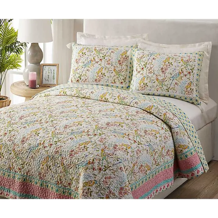 Quilts-Kirklands Home Sonnet Full/Queen 3-pc. Quilt Set