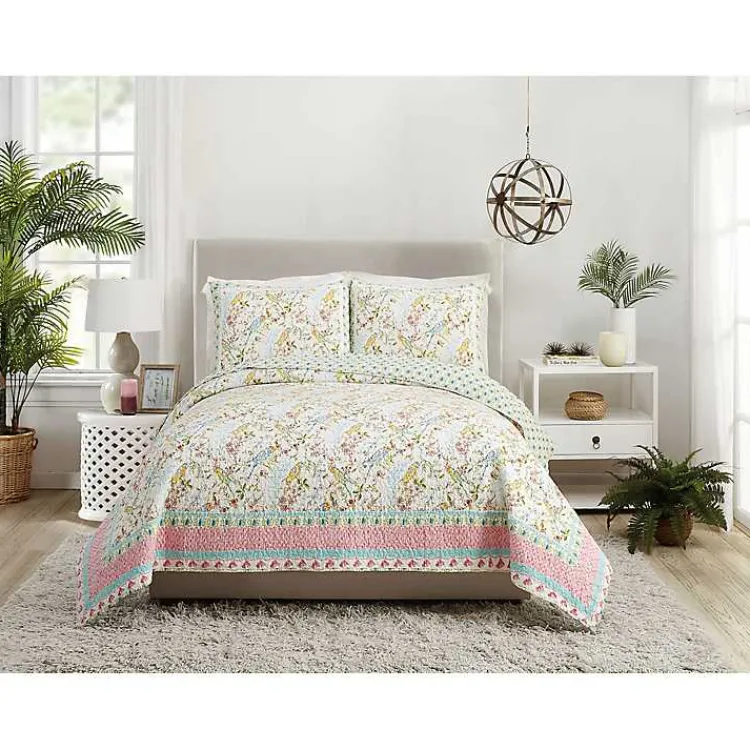 Quilts-Kirklands Home Sonnet King 3-pc. Quilt Set