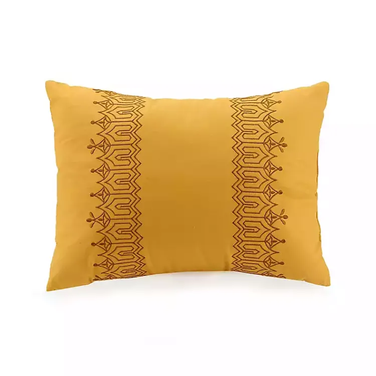 Comforters-Kirklands Home Shyla Yellow Vinework King 5-pc. Comforter Set