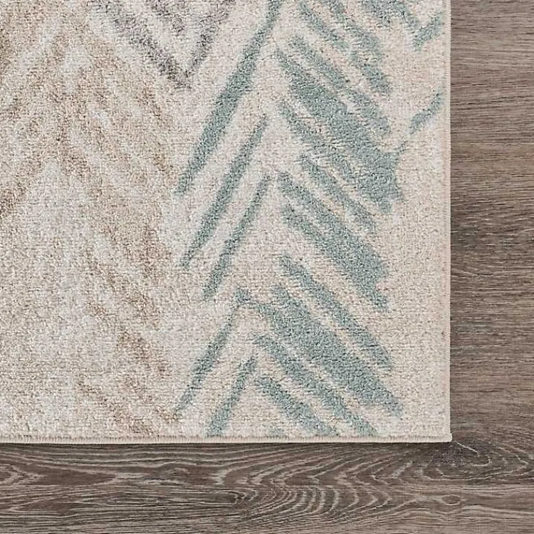 Area Rugs-Kirklands Home Teal and Pink Arrows Area Rug, 5x7