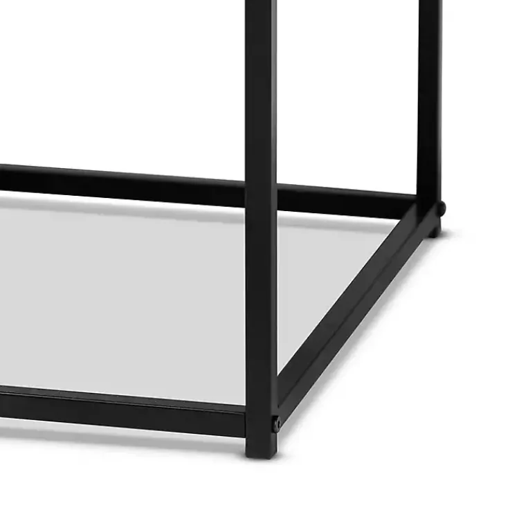 Coffee Tables-Kirklands Home Wood and Metal 2-Drawer Coffee Table Brown