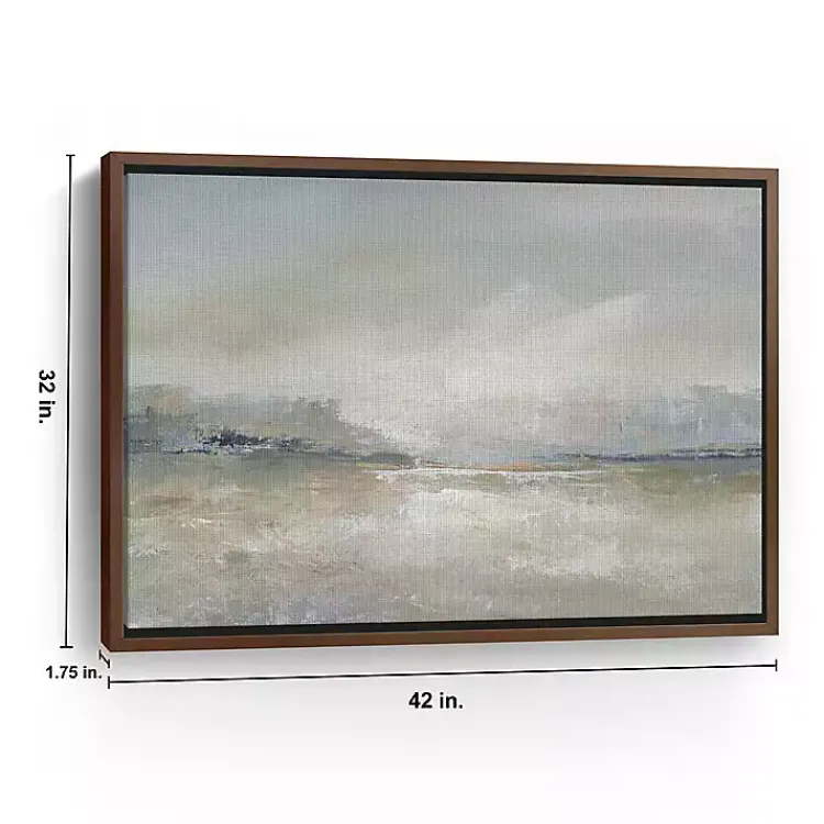Framed Art-Kirklands Home Hazy Horizon Framed Canvas Art Print