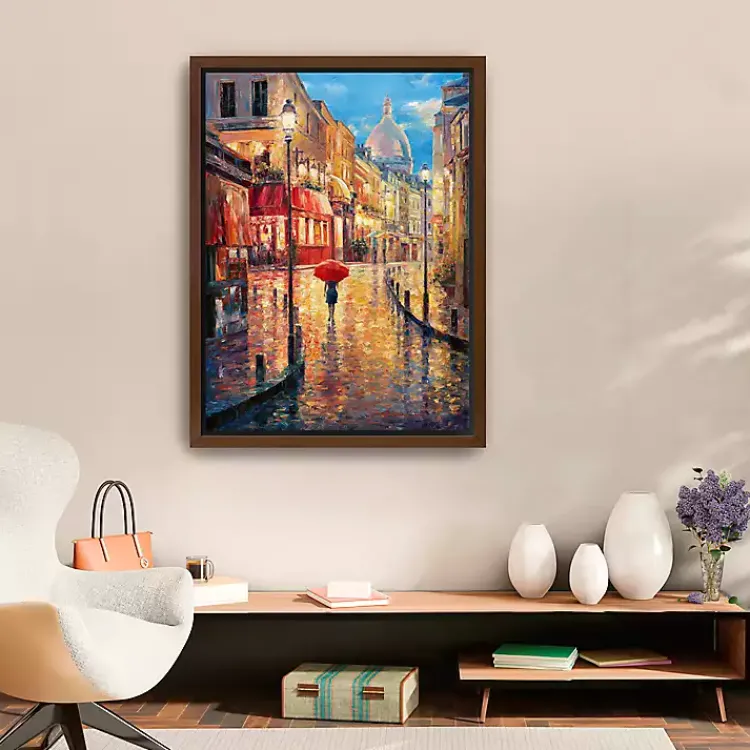 Canvas Art-Kirklands Home Montmartre Evening Framed Canvas Art Print