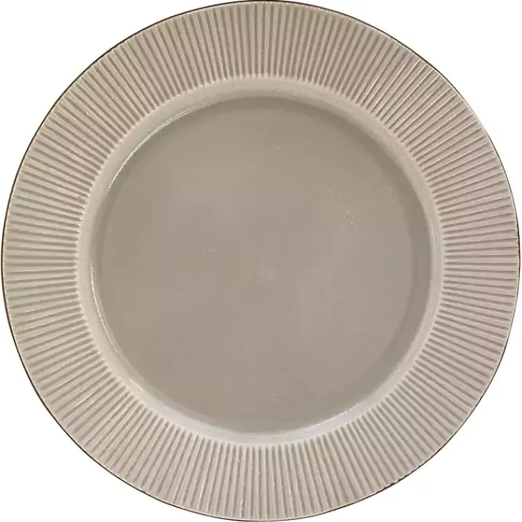 Dinnerware-Kirklands Home Betsy Taupe Ribbed 16-pc. Dinnerware Set Tan