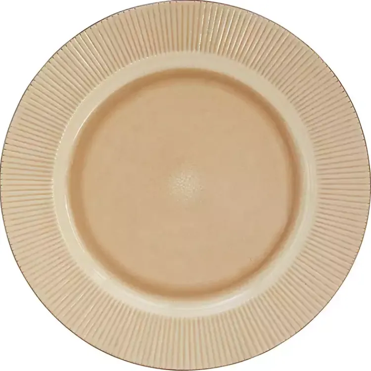 Dinnerware-Kirklands Home Betsy Cream Ribbed 16-pc. Dinnerware Set Tan