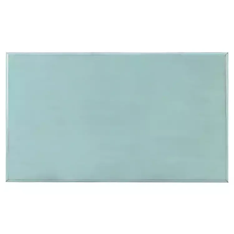 Coffee Tables-Kirklands Home Distressed Turquoise Wood 3-Drawer Coffee Table Blue