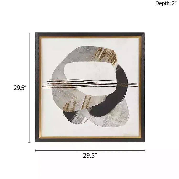 Canvas Art-Kirklands Home Madison Park Auric Beam Framed Canvas Art Print