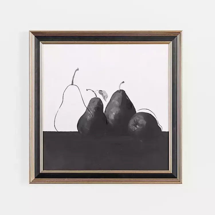 Framed Art-Kirklands Home Moody Pears Framed Art Print
