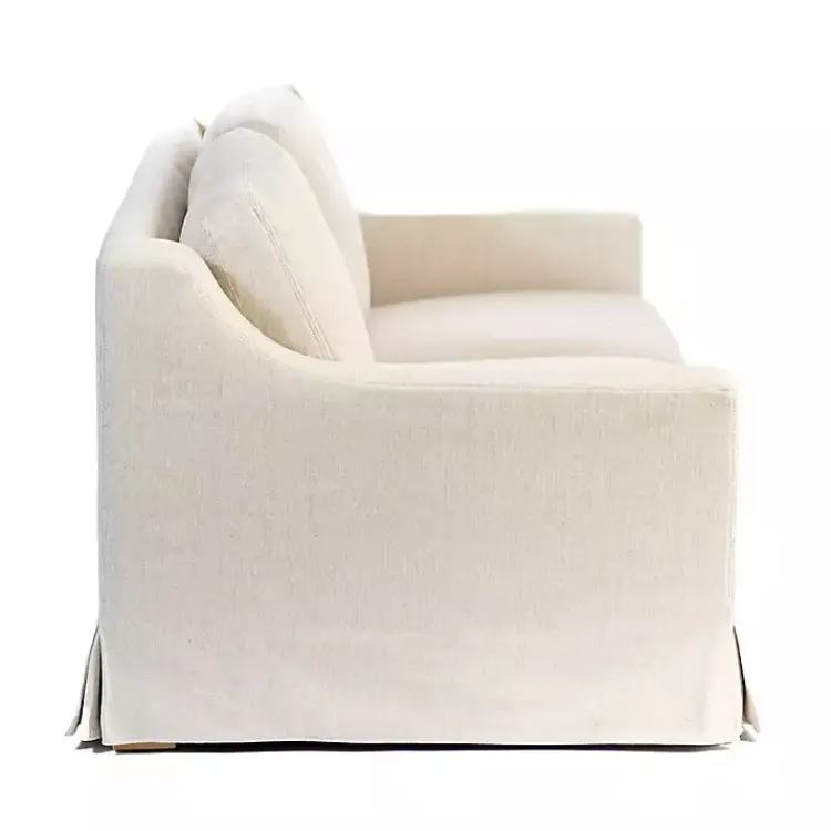 Sofas & Loveseats-Kirklands Home Upholstered Weekend Sofa Ivory