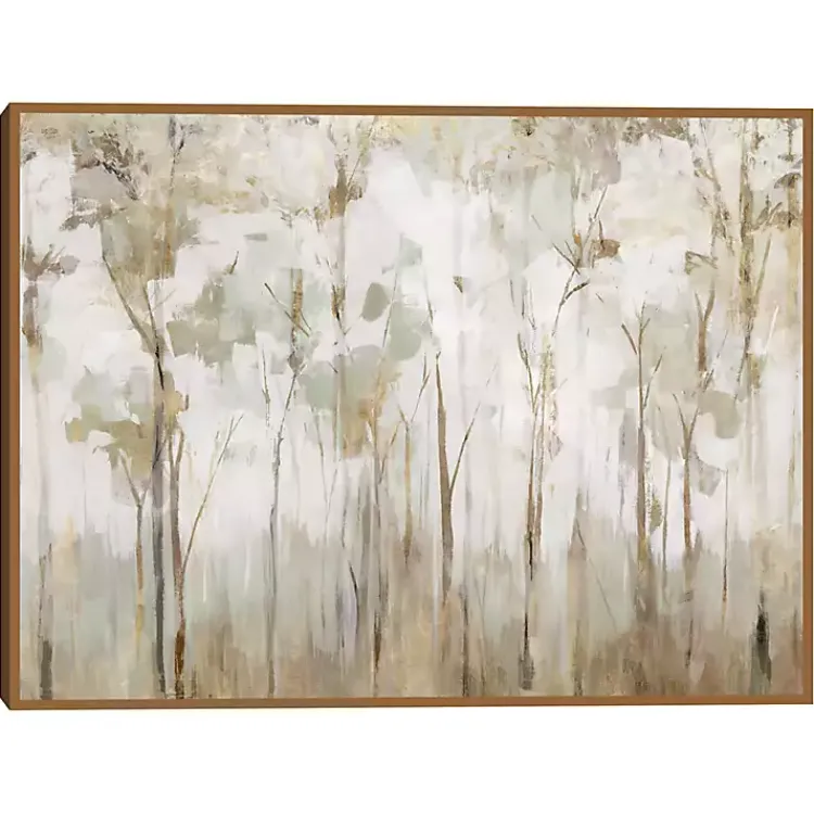 Canvas Art-Kirklands Home Abstract Woodland Forest Framed Canvas Art Print