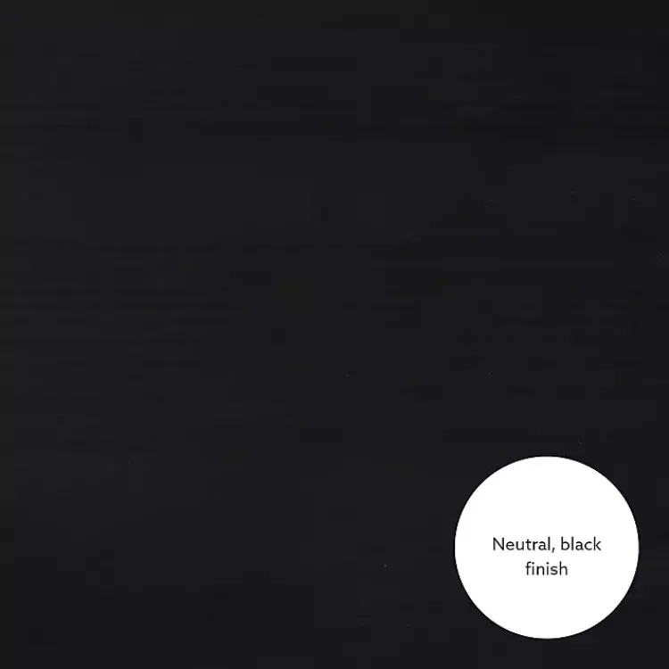 Office Furniture-Kirklands Home Wood X-Sides Desk Black