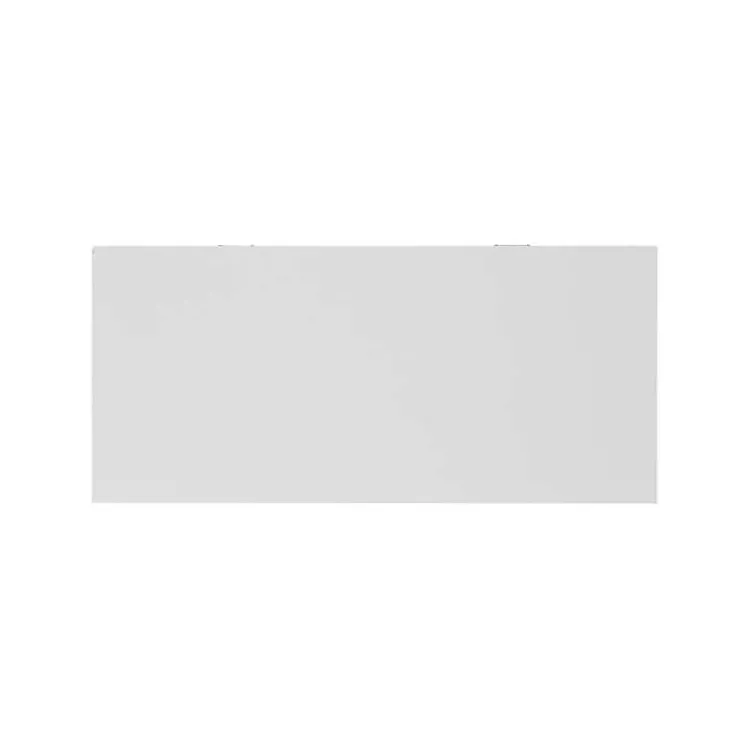 Office Furniture-Kirklands Home Wood 2-Drawer X-Frame Desk White