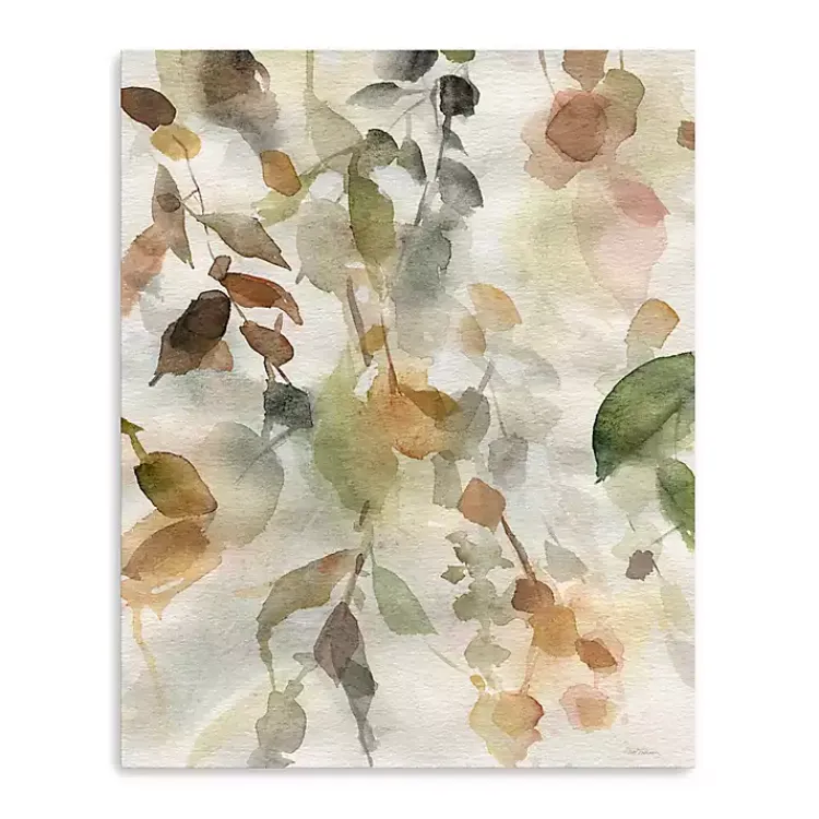 Canvas Art-Kirklands Home Cascading Nature II Canvas Art Print Tan