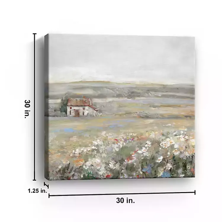Canvas Art-Kirklands Home Soft Summer Meadow I Canvas Art Print, 30x30 in.