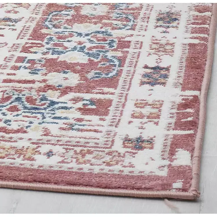 Area Rugs-Kirklands Home Red Cardinal Sundara Gabriel Area Rug, 5x7