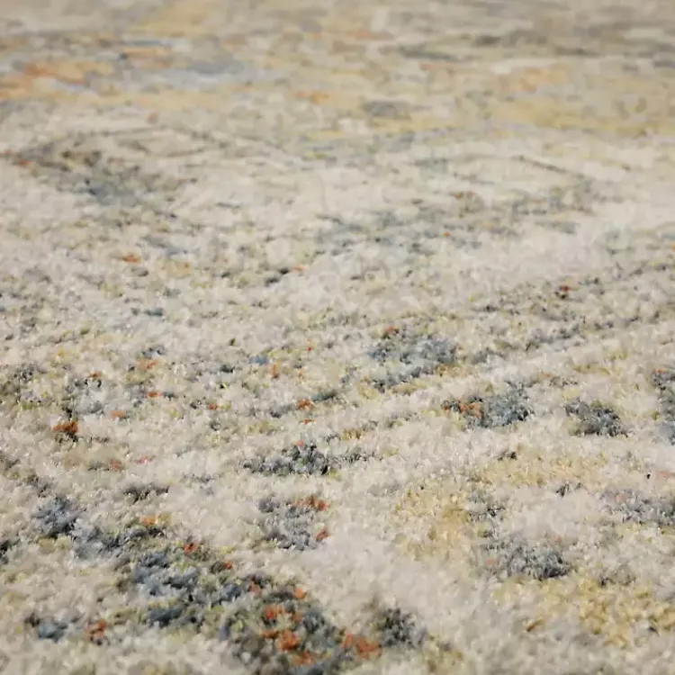 Area Rugs-Kirklands Home Wilcox Medallion Area Rug, 6x9 Ivory