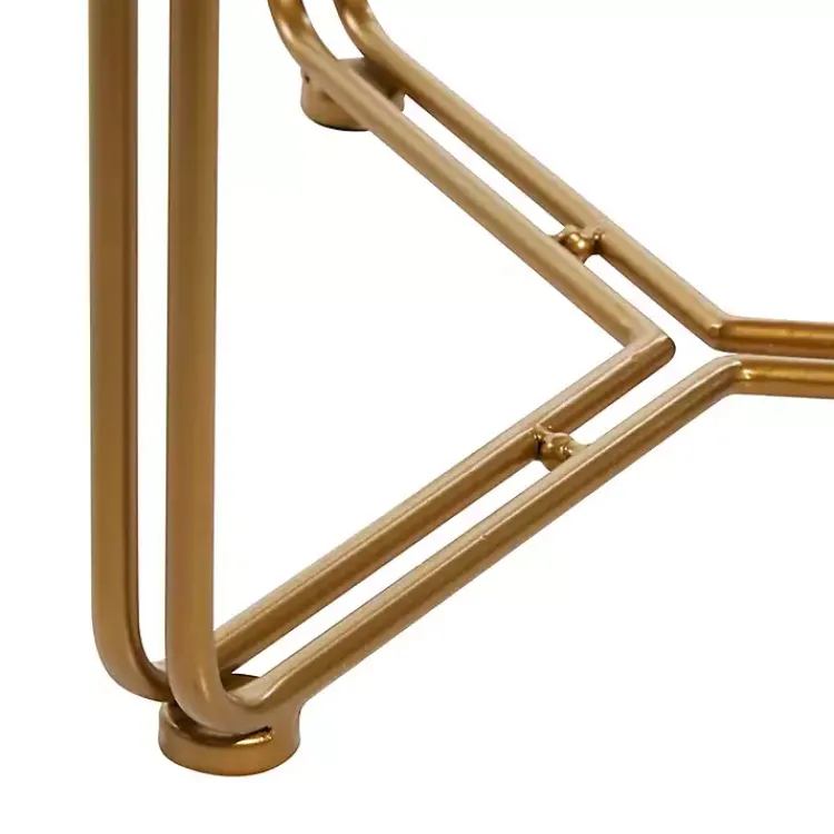 Accent & End Tables-Kirklands Home Wood Beaded Nesting Side Tables, Set of 2 Brown