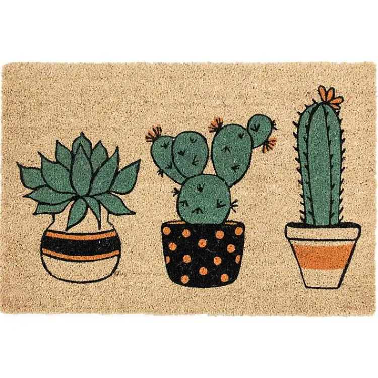 Doormats-Kirklands Home Cactus Friends Doormat