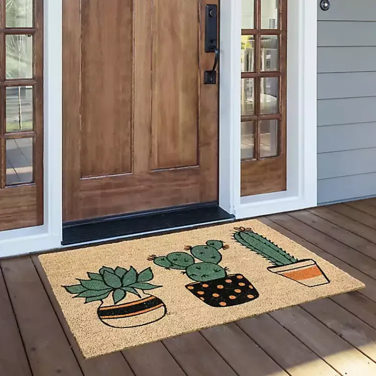 Doormats-Kirklands Home Cactus Friends Doormat