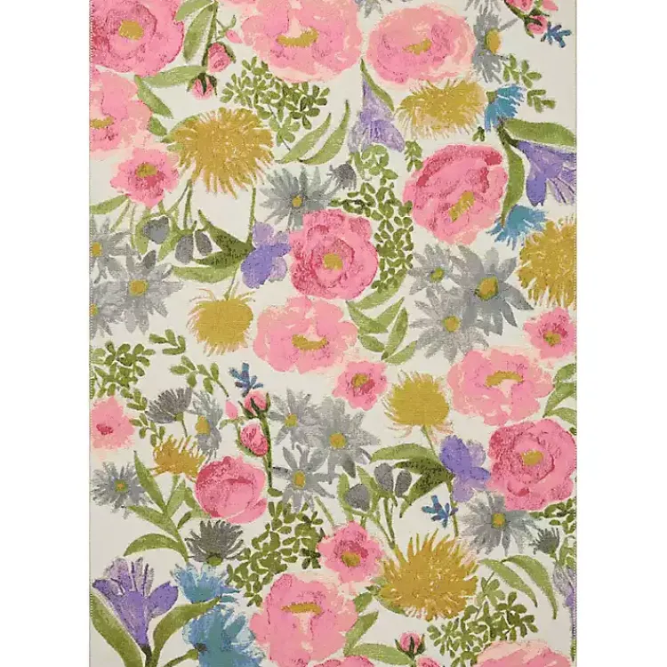 Area Rugs-Kirklands Home Daylight Garden Party Indoor/Outdoor Rug, 6x9