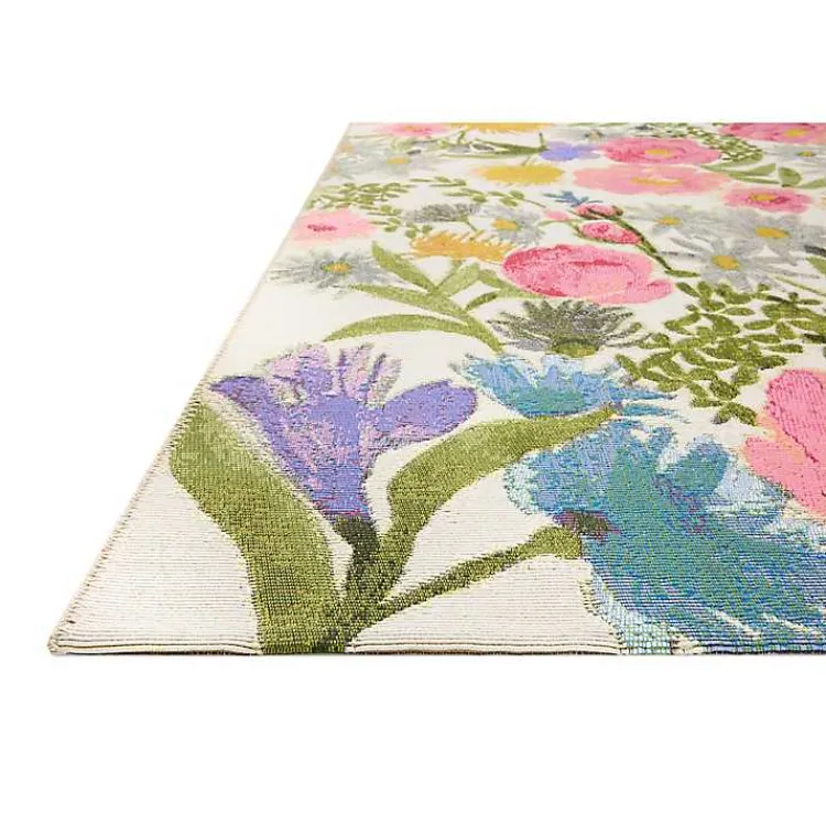 Area Rugs-Kirklands Home Daylight Garden Party Indoor/Outdoor Rug, 7x11