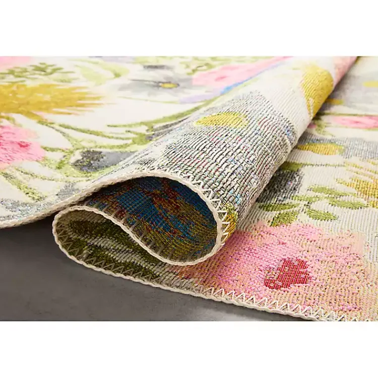 Area Rugs-Kirklands Home Daylight Garden Party Indoor/Outdoor Rug, 7x11