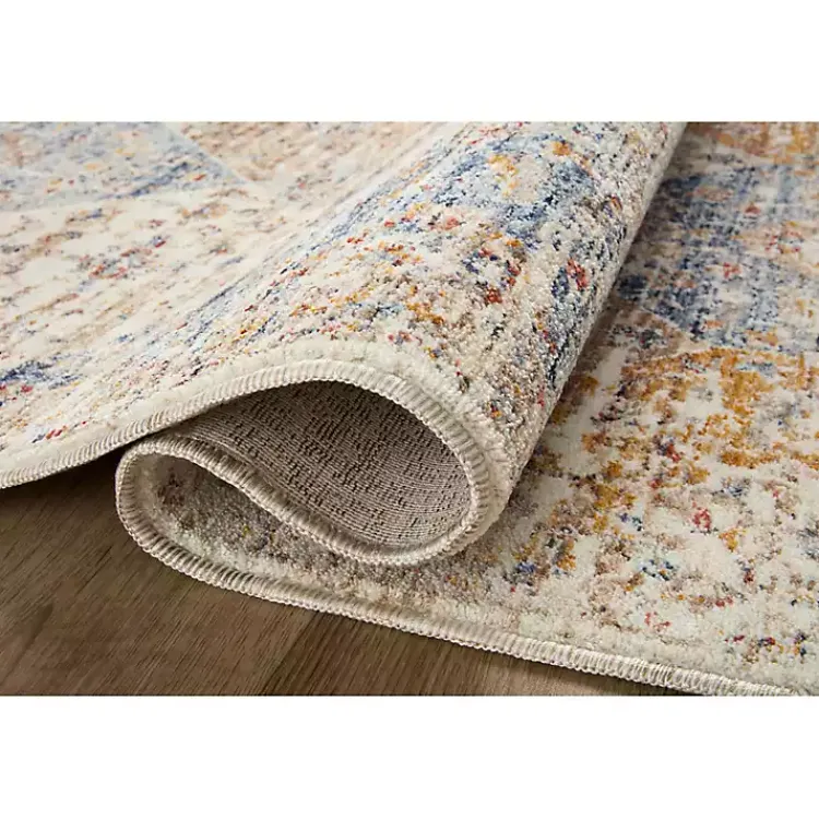 Area Rugs-Kirklands Home Neutral Diamond Patchwork Area Rug, 7x10