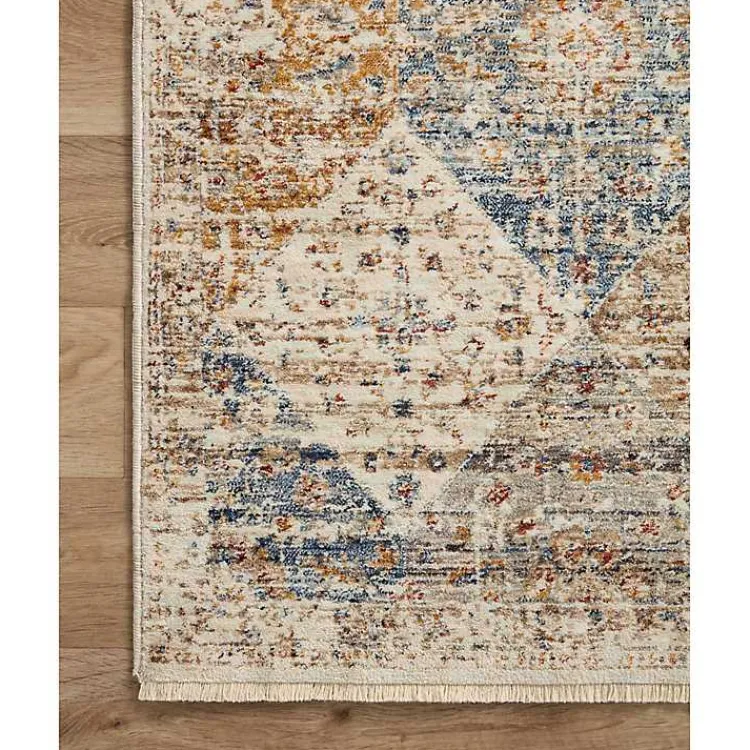 Area Rugs-Kirklands Home Neutral Diamond Patchwork Area Rug, 7x10