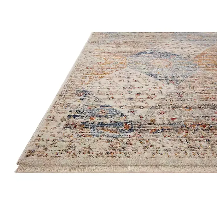 Area Rugs-Kirklands Home Neutral Diamond Patchwork Area Rug, 7x10