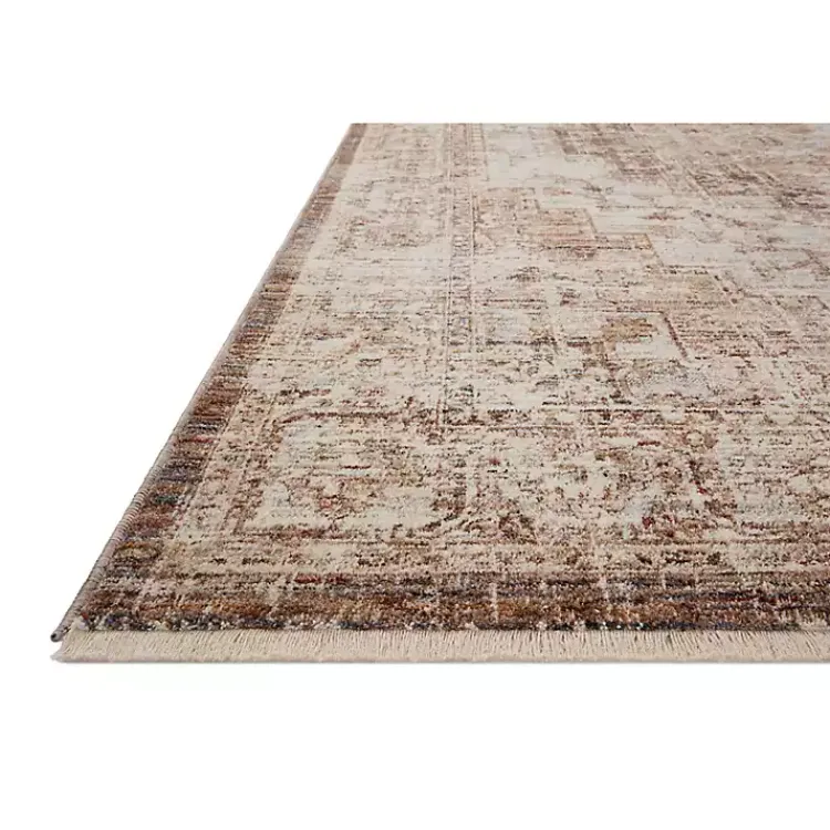 Area Rugs-Kirklands Home Mocha and Cream Sorrento Area Rug, 5x7