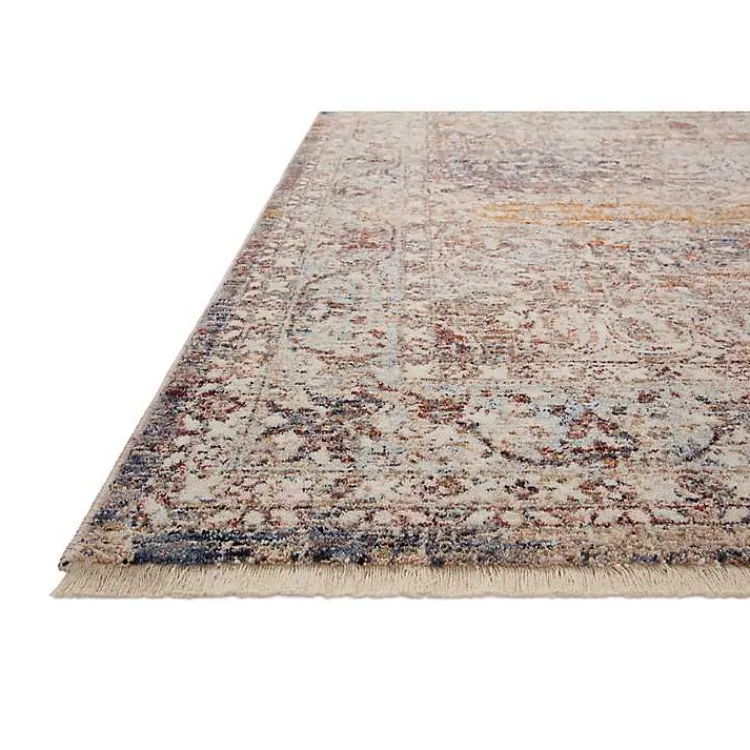 Area Rugs-Kirklands Home Warm Neutral Lucca Area Rug, 6x9