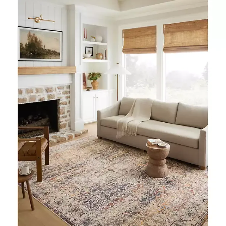 Area Rugs-Kirklands Home Warm Neutral Lucca Area Rug, 7x10