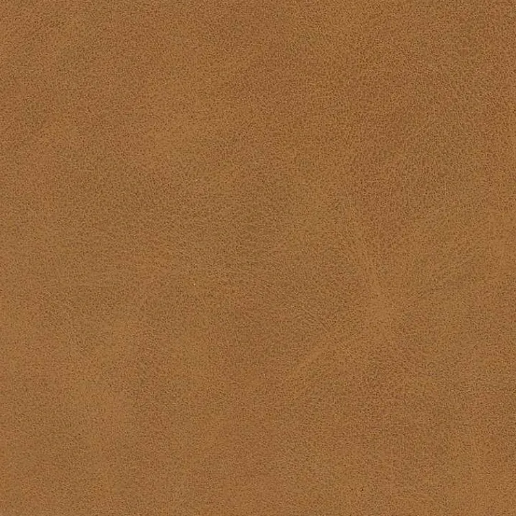 Benches & Ottomans-Kirklands Home Cognac Leather Arch Ottoman Brown