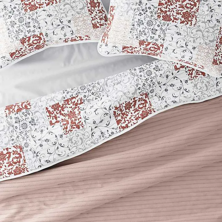 Quilts-Kirklands Home Blush Patchwork Reversible 3-pc. King Quilt Set