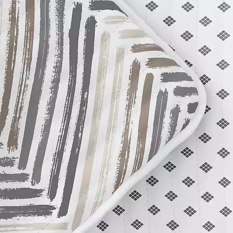 Quilts-Kirklands Home Gray Chevron Reversible 3-pc. King Quilt Set