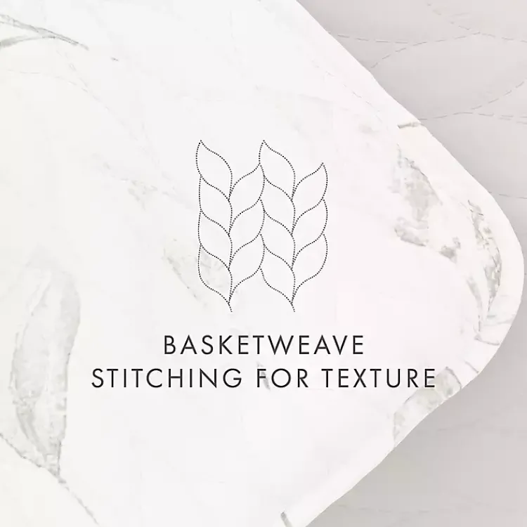 Quilts-Kirklands Home Watercolor Leaves Reversible 2-pc. Twin Quilt Set