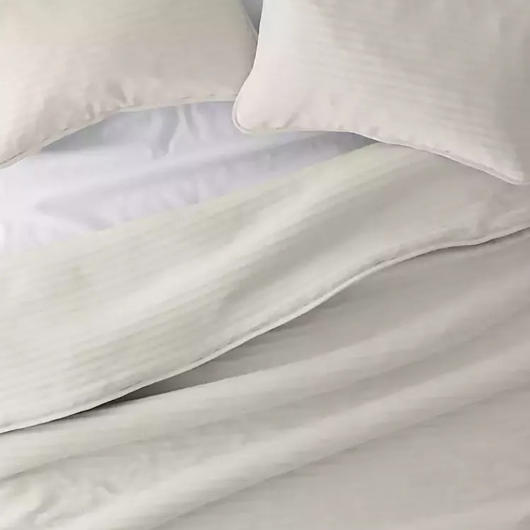 Quilts-Kirklands Home Natural Stitched Stripes 3-pc. King Quilt Set