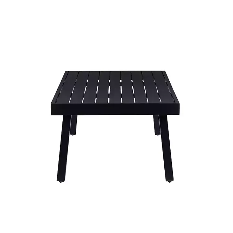 Outdoor Tables-Kirklands Home Holland Outdoor Coffee Table Black