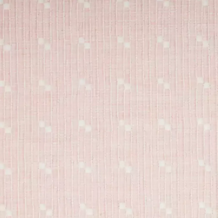 Table Linens-Kirklands Home Pastel Rose Dobby Placemats, Set of 6 Pink