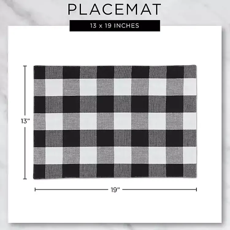 Table Linens-Kirklands Home Pastel Misty Dobby Placemats, Set of 6 Blue