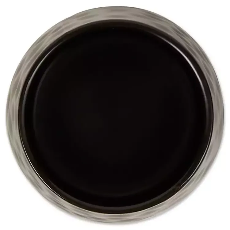 Kitchen Storage-Kirklands Home Dimpled Bamboo Canisters, Set of 2 Black