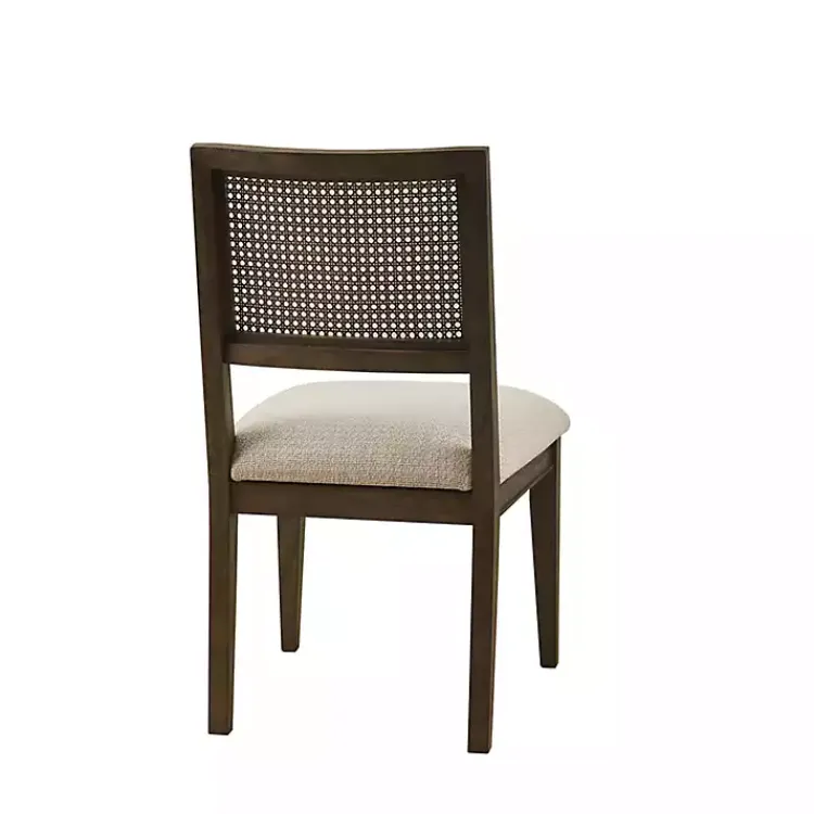 Dining Chairs-Kirklands Home Woven Back Dining Chairs, Set of 2 Brown