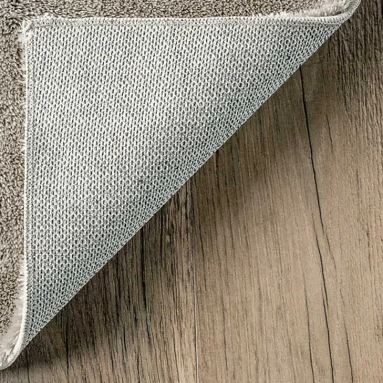 Area Rugs-Kirklands Home Whitlow Shag Washable Area Rug, 8x10 Gray