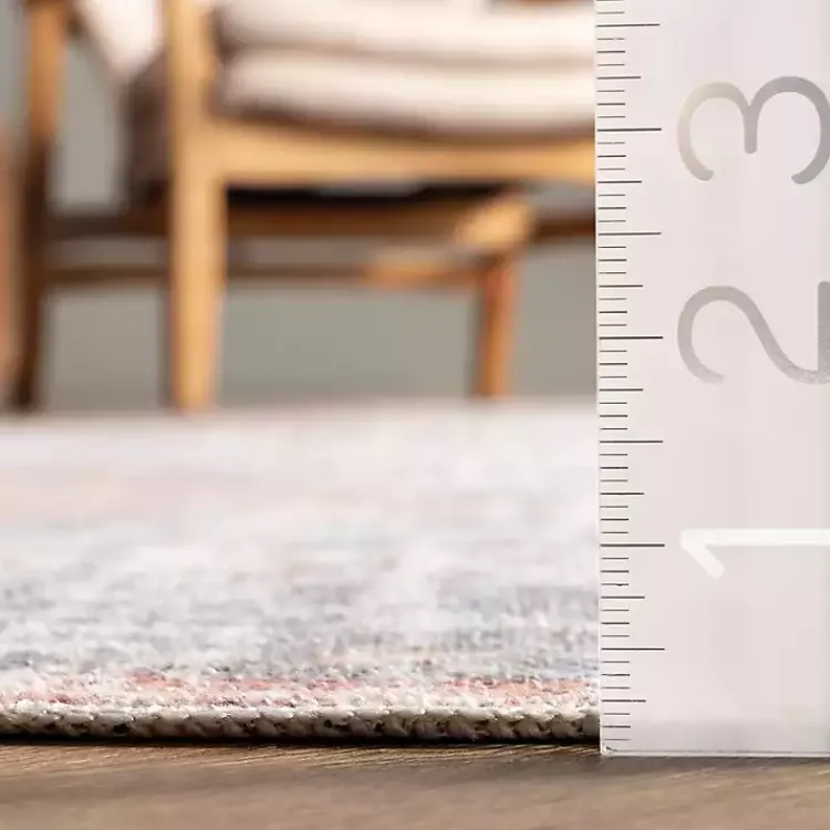 Area Rugs-Kirklands Home Bea Distressed Vintage Washable Area Rug, 8x10