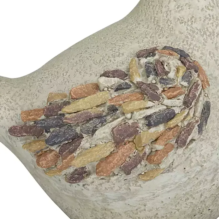 Garden Statues-Kirklands Home Textured Bird Statues, Set of 2 Gray