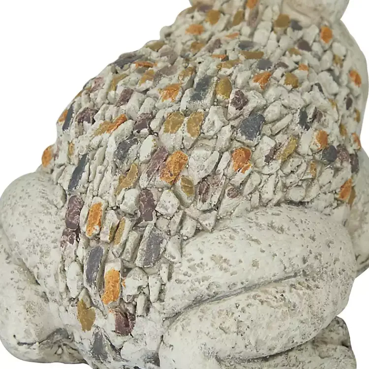 Garden Statues-Kirklands Home Textured Frog Statue Gray