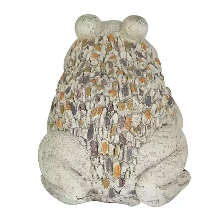 Garden Statues-Kirklands Home Textured Frog Statue Gray