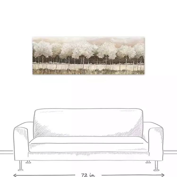 Canvas Art-Kirklands Home Neutral Treescape Canvas Art Print